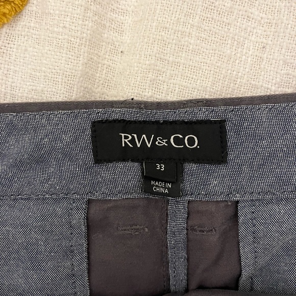 RW&CO Mens shorts Size 33 - Picture 2 of 2